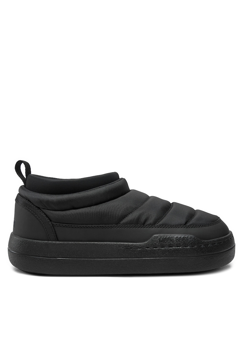 Ghete unisex 80D2 - piele ecologica - negru -