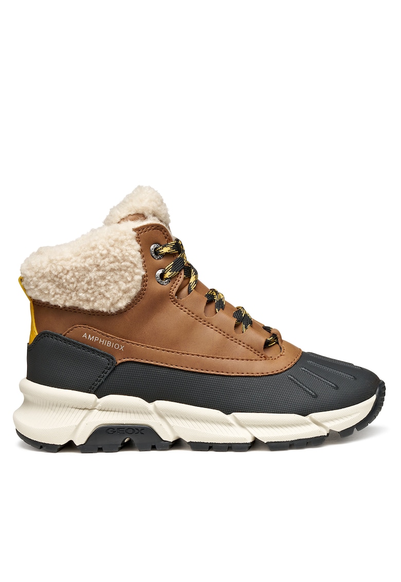 Geox Ghete copii J Flexyper Plus - maro - piele ecologica
