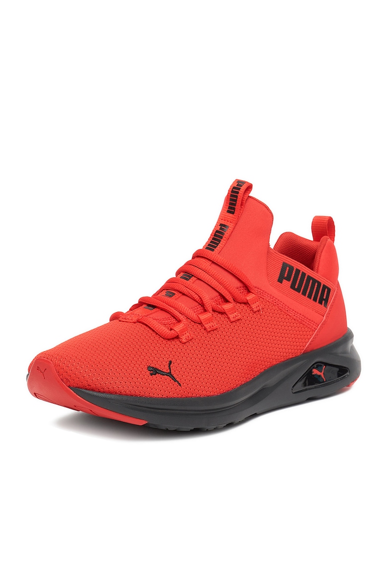 Pantofi sport barbati - ENZO CLEAN - rosu - textil