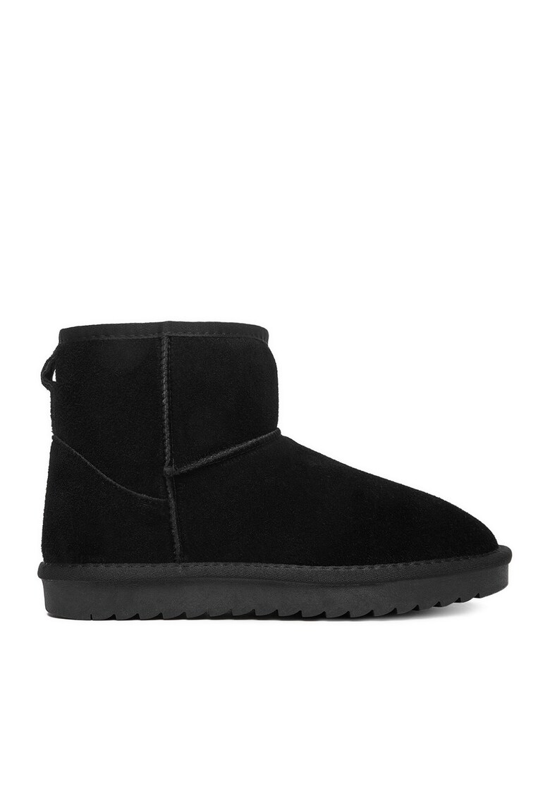 Ghete de zapada dama - din piele naturala - negru