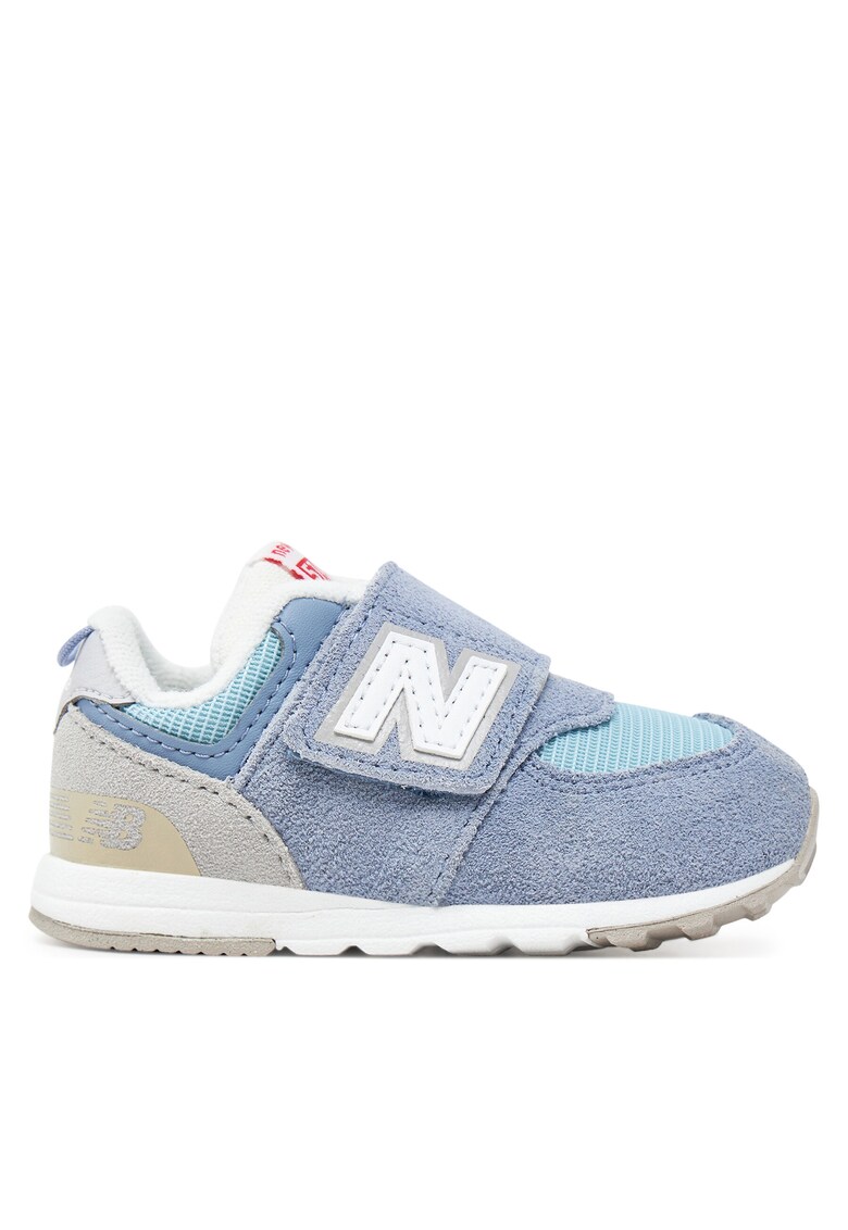 Pantofi sport copii - NW574BLG - piele naturala - albastru