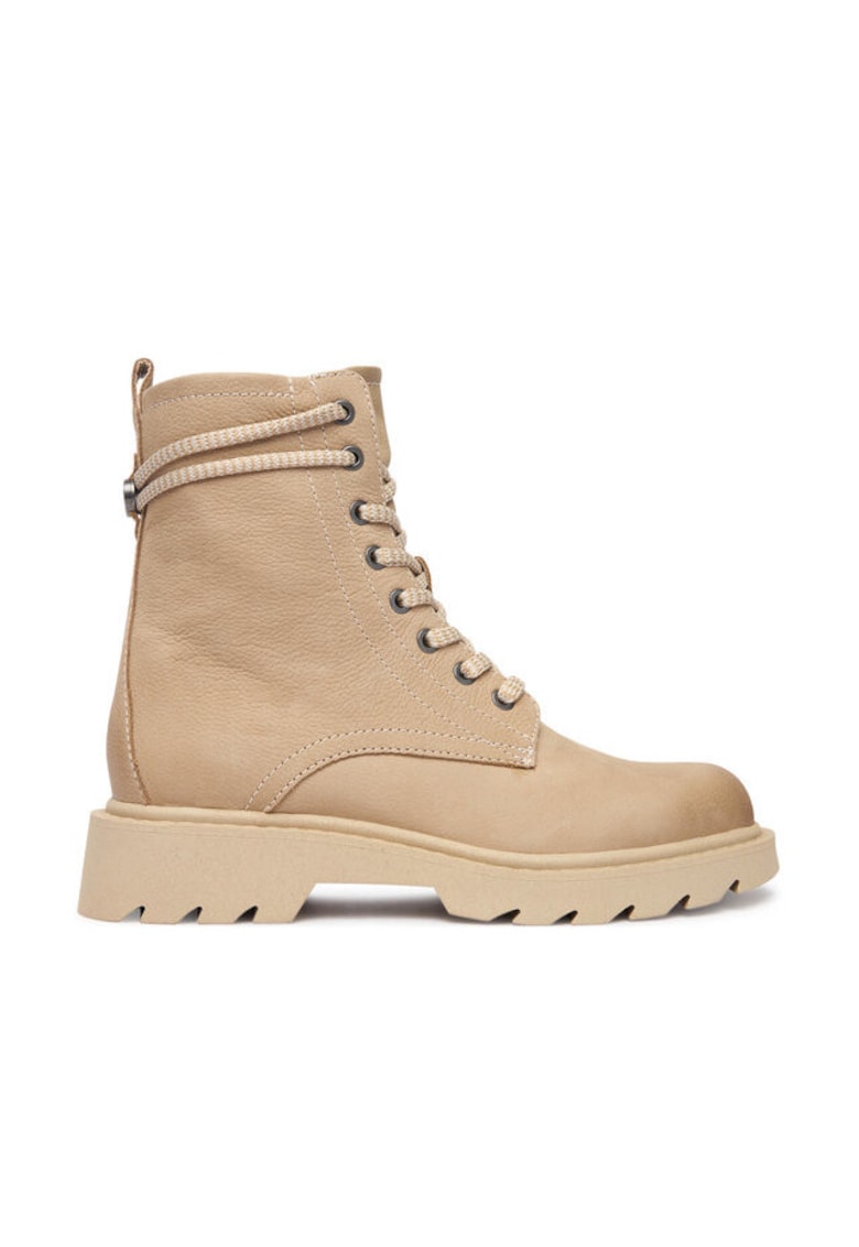 dama piele naturala - Antelope 375 - Bej - Bej