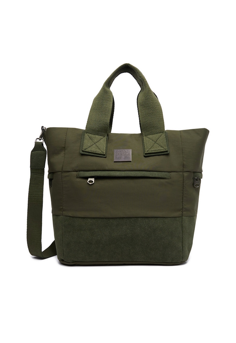 Geanta barbati - khaki - 30x45cm