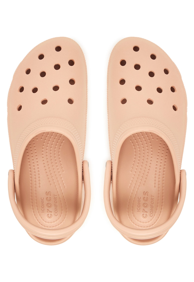 Papuci dama - 7AF Classic Platform - roz caramel - plastic