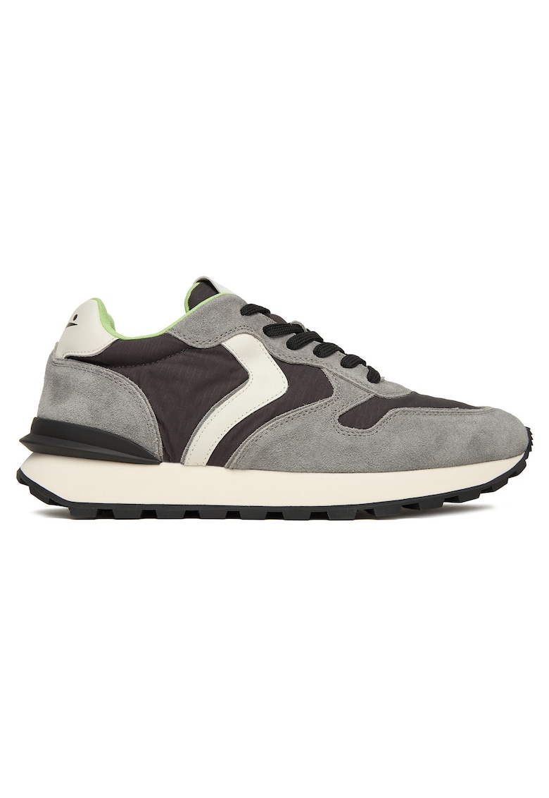 barbati Lead-Black - gri - piele naturala - Gri