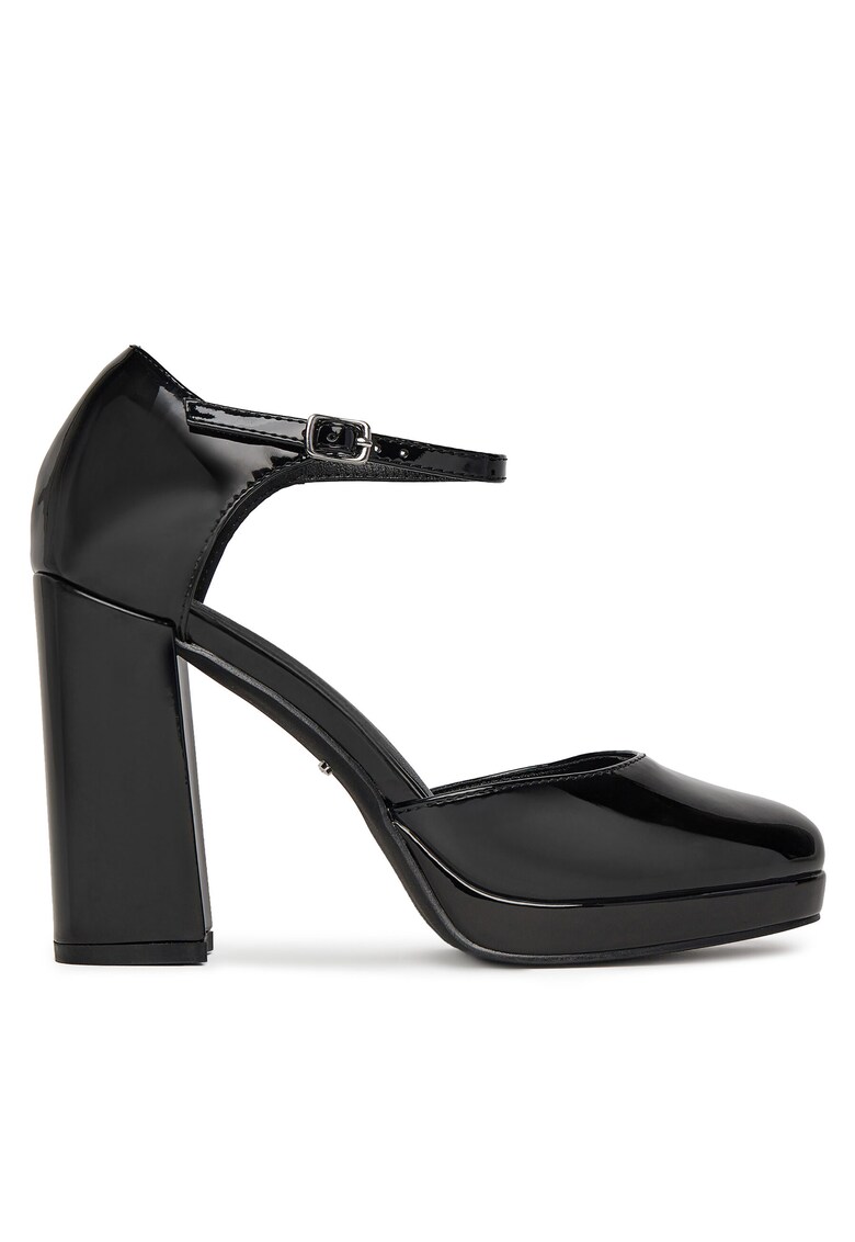 Pantofi dama - piele ecologica - negru