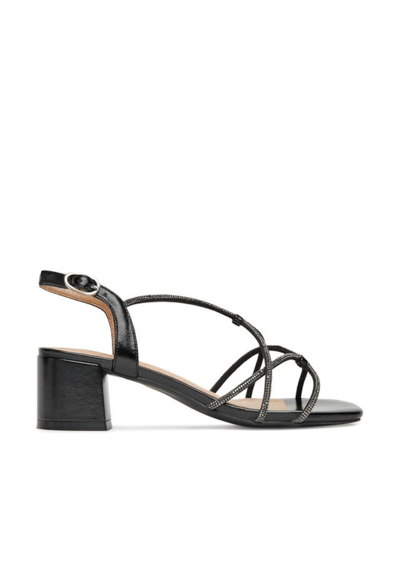 Sandale dama - WS24055-03 - piele ecologica - negru