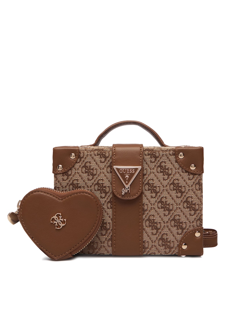 Geanta P13W - material textil - maro