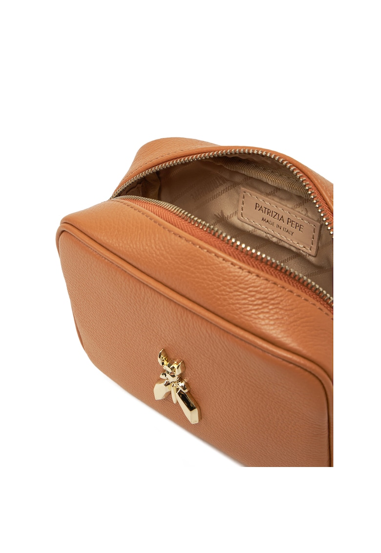 Geanta dama model Summer Cuoio - din piele naturala - culoare cuoio.
