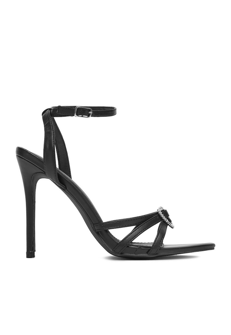Sandale dama model SWEETIE - Negru - Piele ecologica