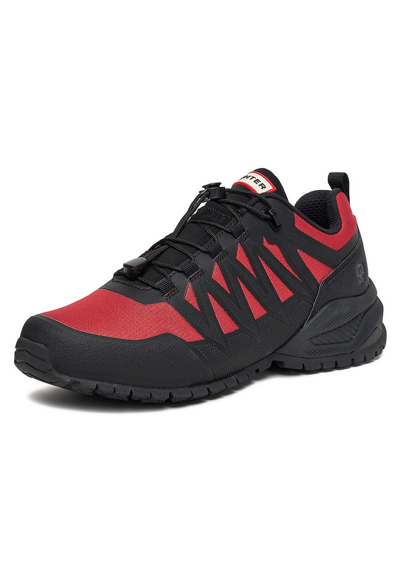 Pantofi sport barbati - trekking - rosu - textil