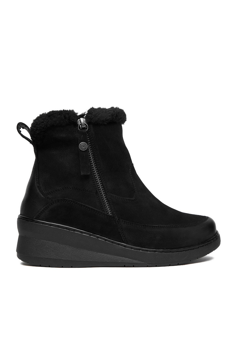 Botine dama CEO-WI23-NUREN-01 - piele naturala - negru