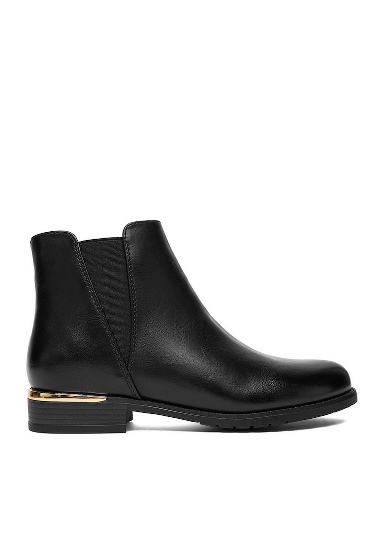 Botine dama CEO-JAIMI H10816-1A - Textil - Negru