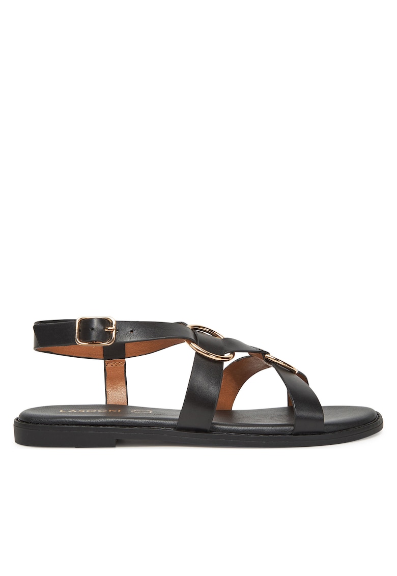 Sandale dama negre -