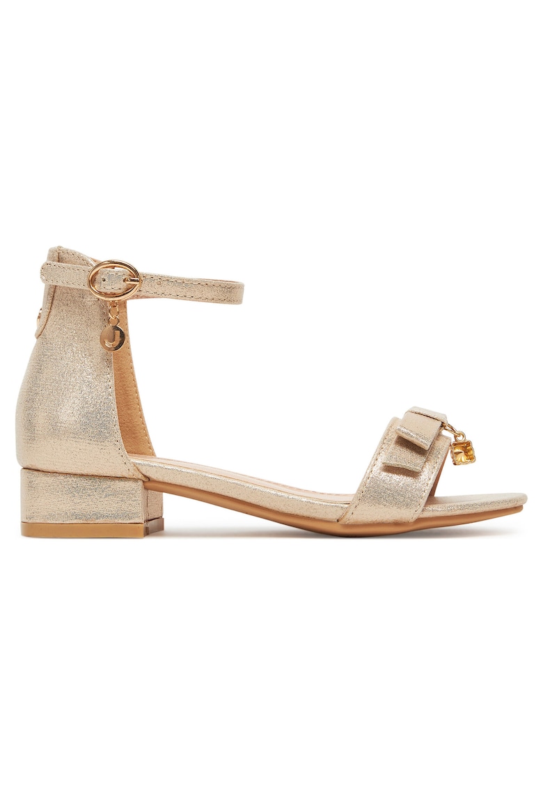 Sandale copii - auriu - material sintetic - pentru fete -