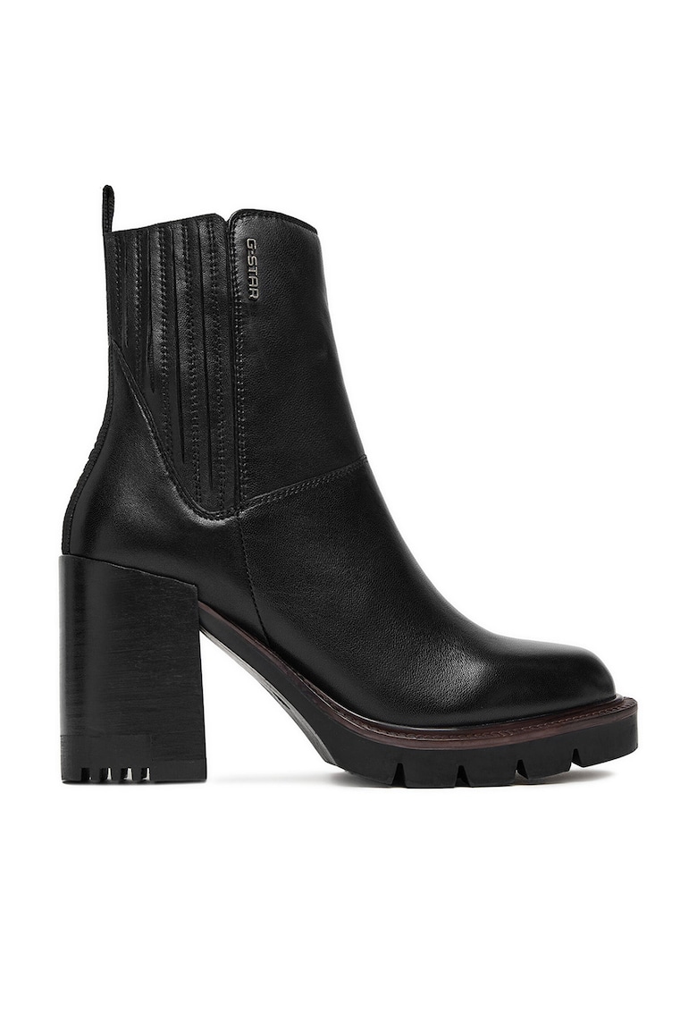 Botine dama - CEO-WI34-CLEVELAND - piele naturala - negru