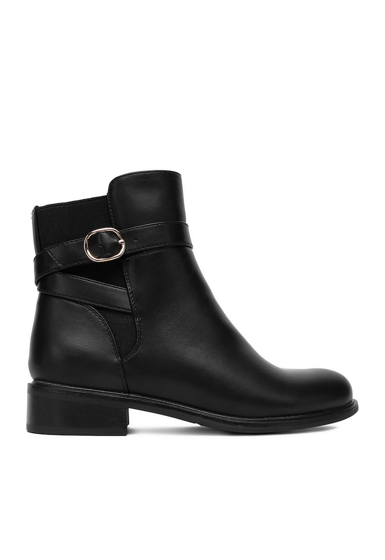 Botine dama - HX20207-287 - negru - sintetic