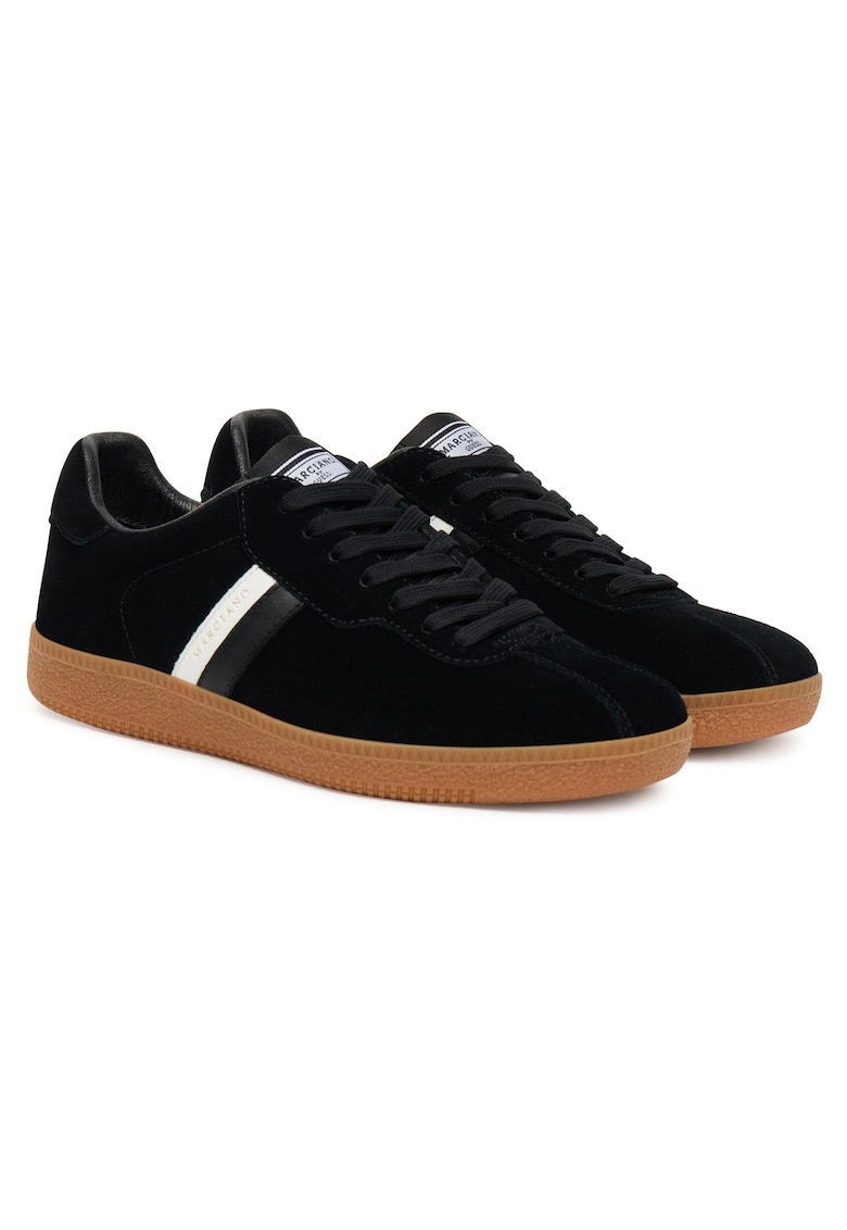 Tenisi dama JBLK 5YGZ39 7369A - piele naturala - negru