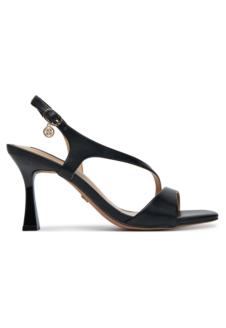 Sandale dama - SXH1374-20 - cu toc - negru