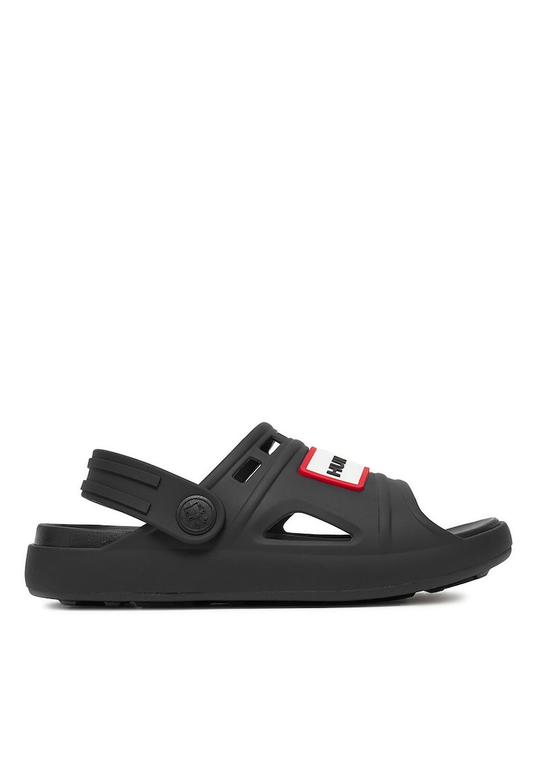 Papuci baieti P4047539 - Negru - Plastic
