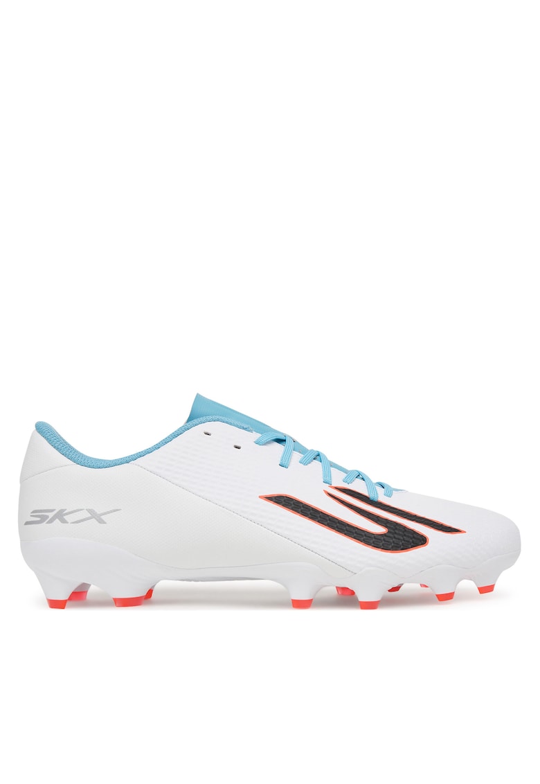 Pantofi sport barbati - ghete de fotbal - alb - piele ecologica