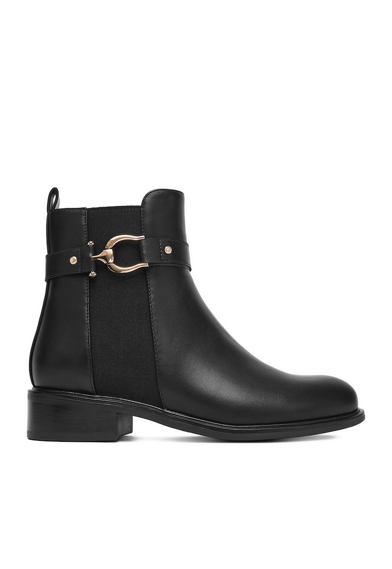 Botine dama HX20207-291 - negru - sintetic