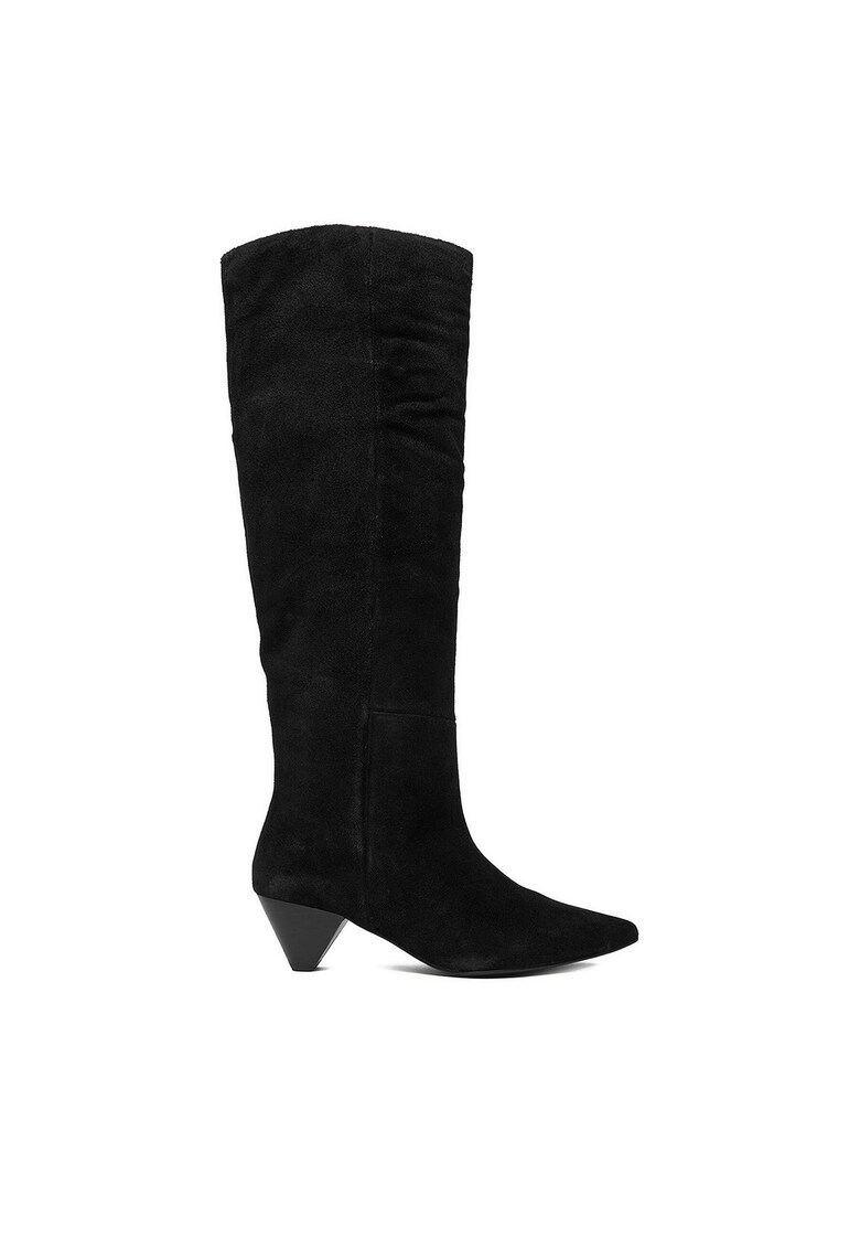 Cizme dama EO-APRIL-123433 - piele naturala - negru