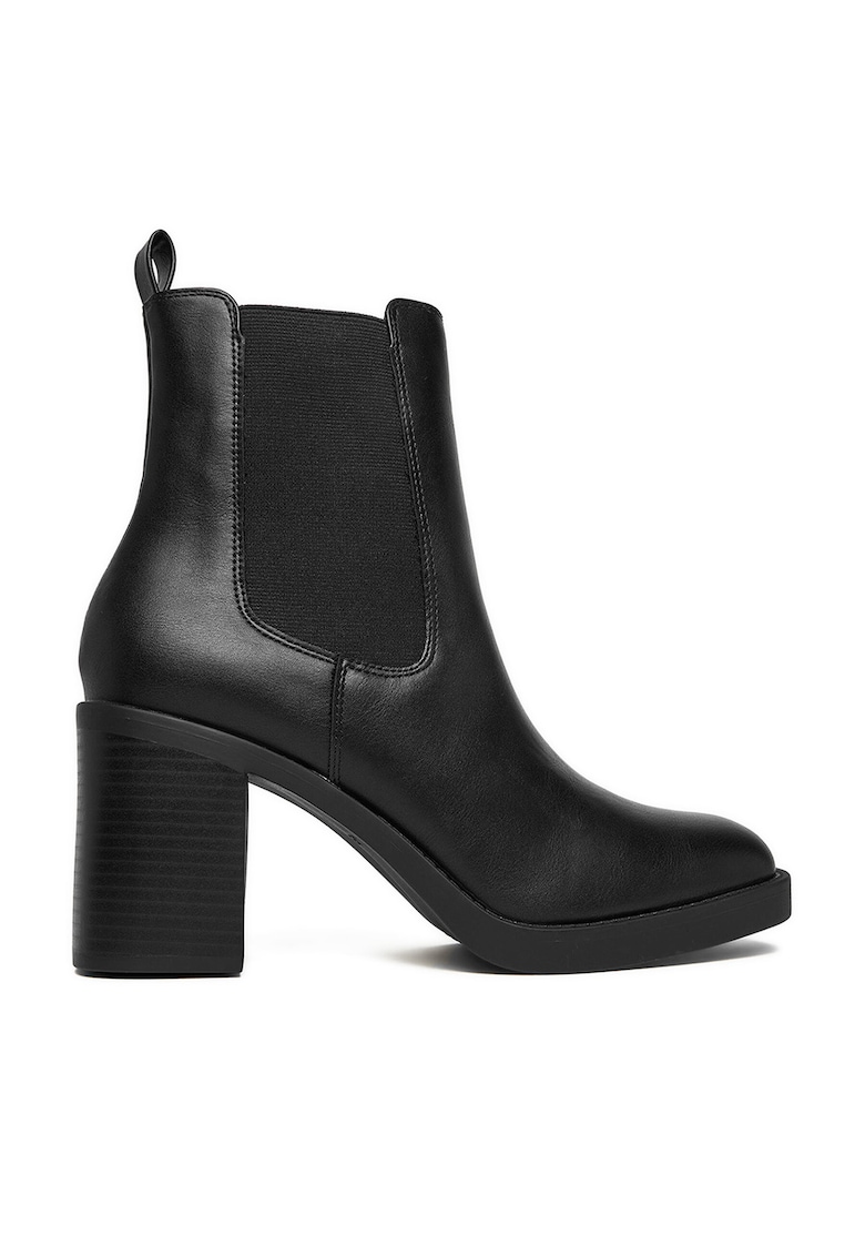 Botine dama - negru - sintetic - CEO-R25AW09091