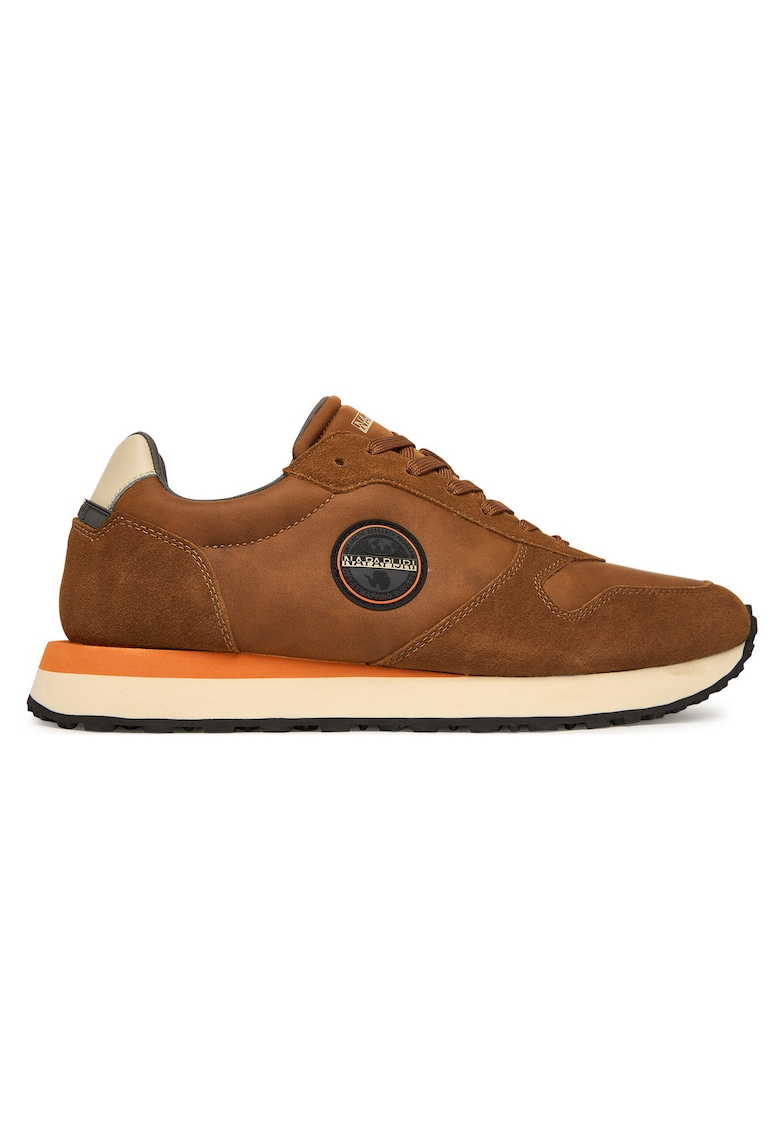Tenisi barbati piele naturala - Golden Brown - Maro