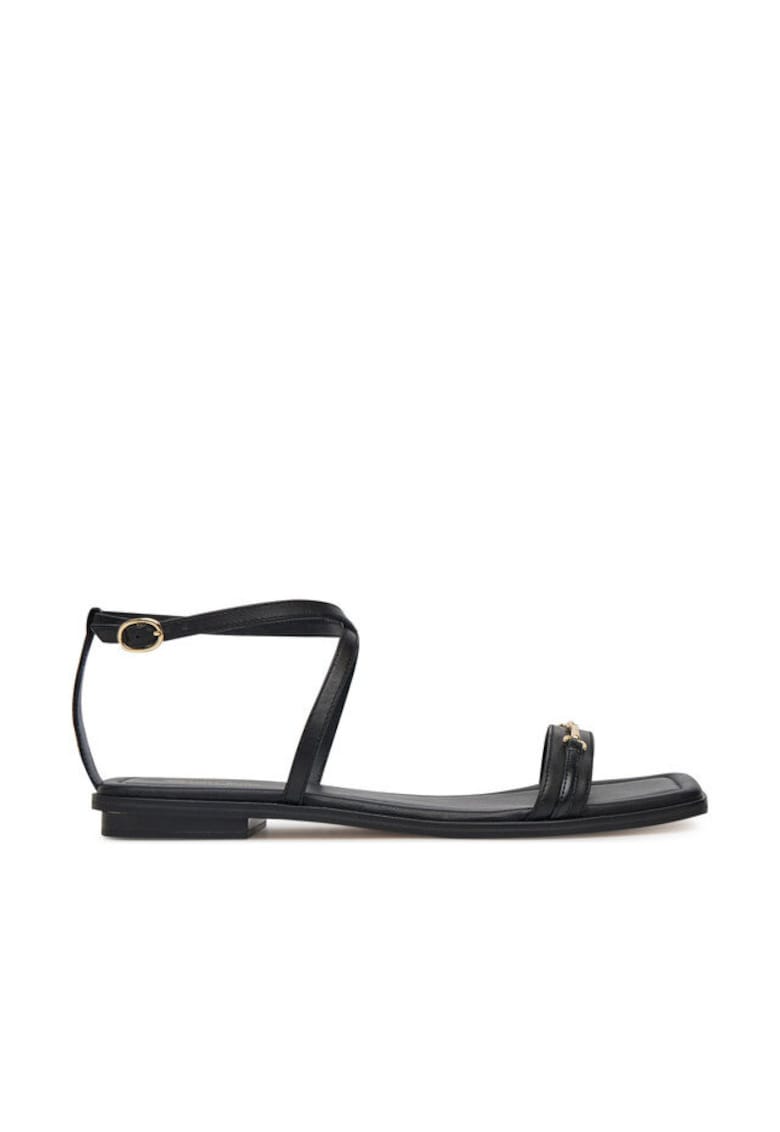 Sandale dama - piele naturala - negru