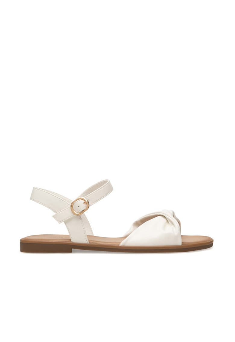 Sandale dama - model CHIKA WS250723-1 - alb - plastic