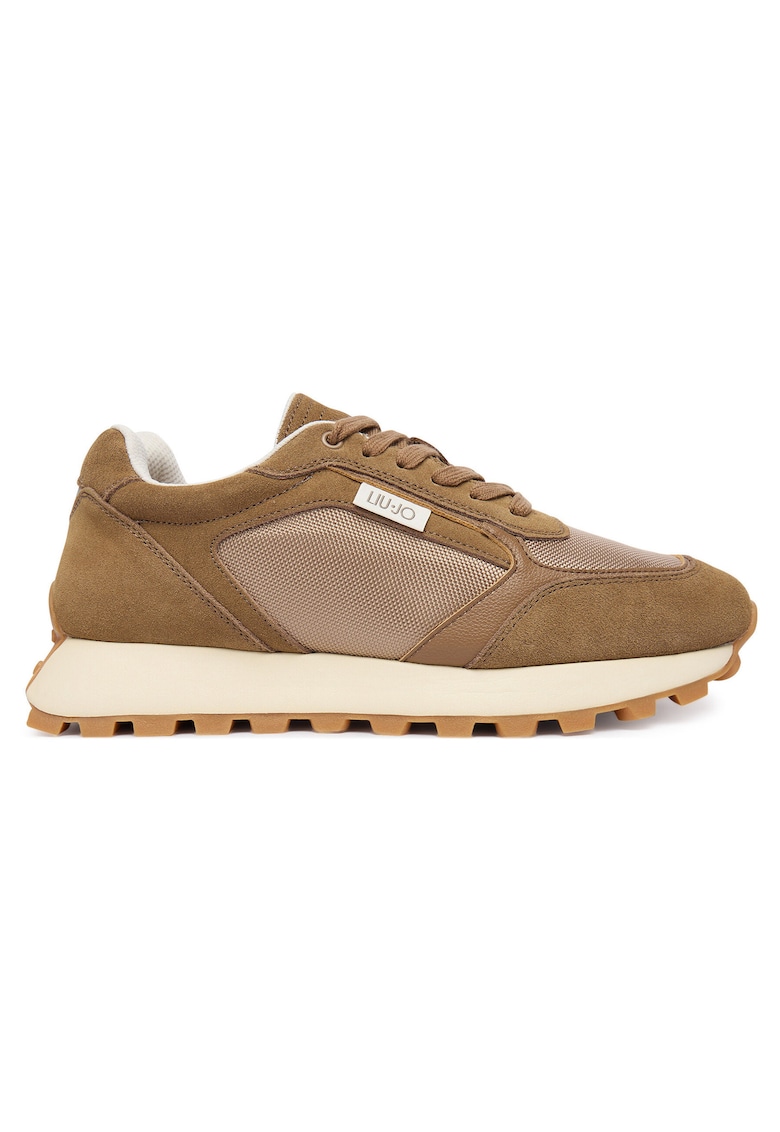 Pantofi sport barbati maroni - piele naturala - fitness