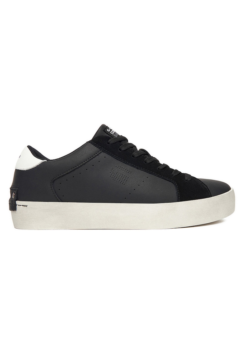 Tenisi dama - CEO-YG240112-01L - negru - piele naturala