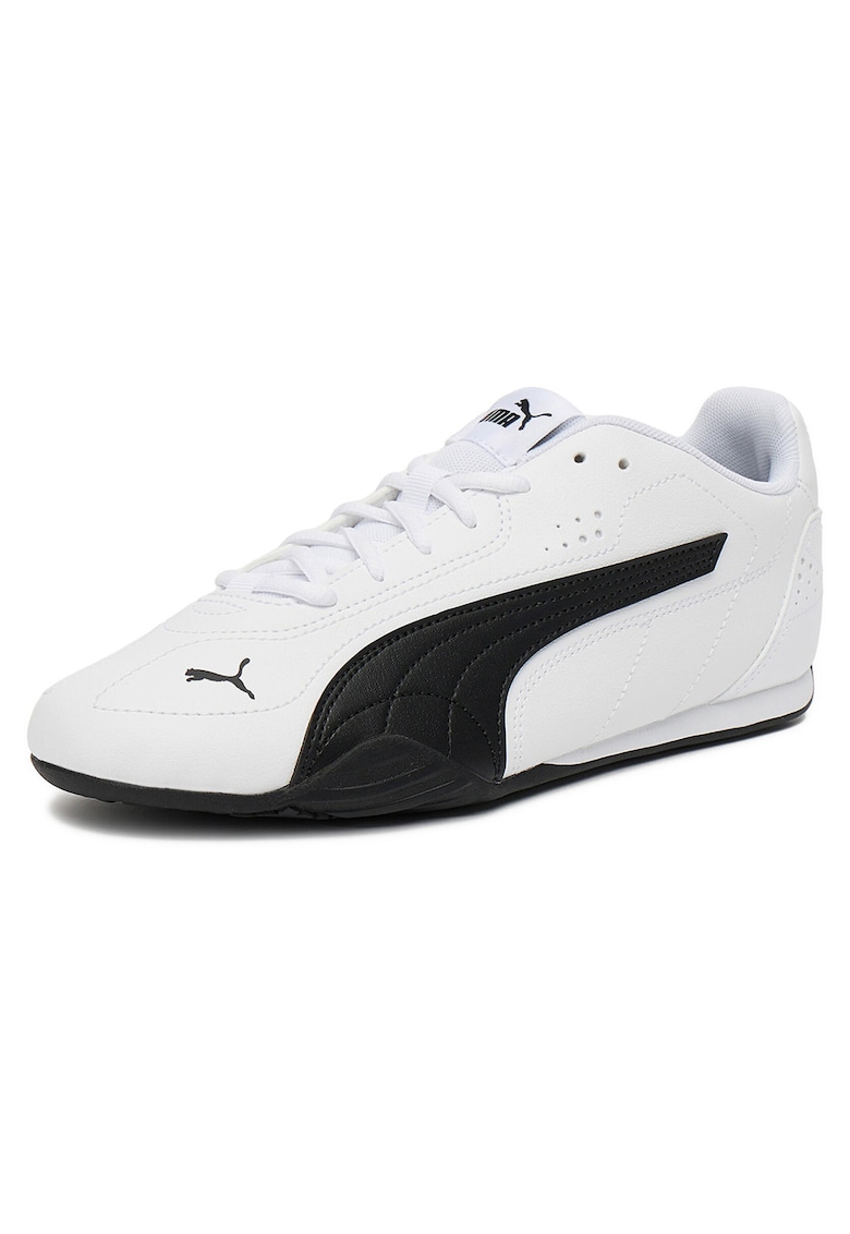 Tenisi dama alb/negru -