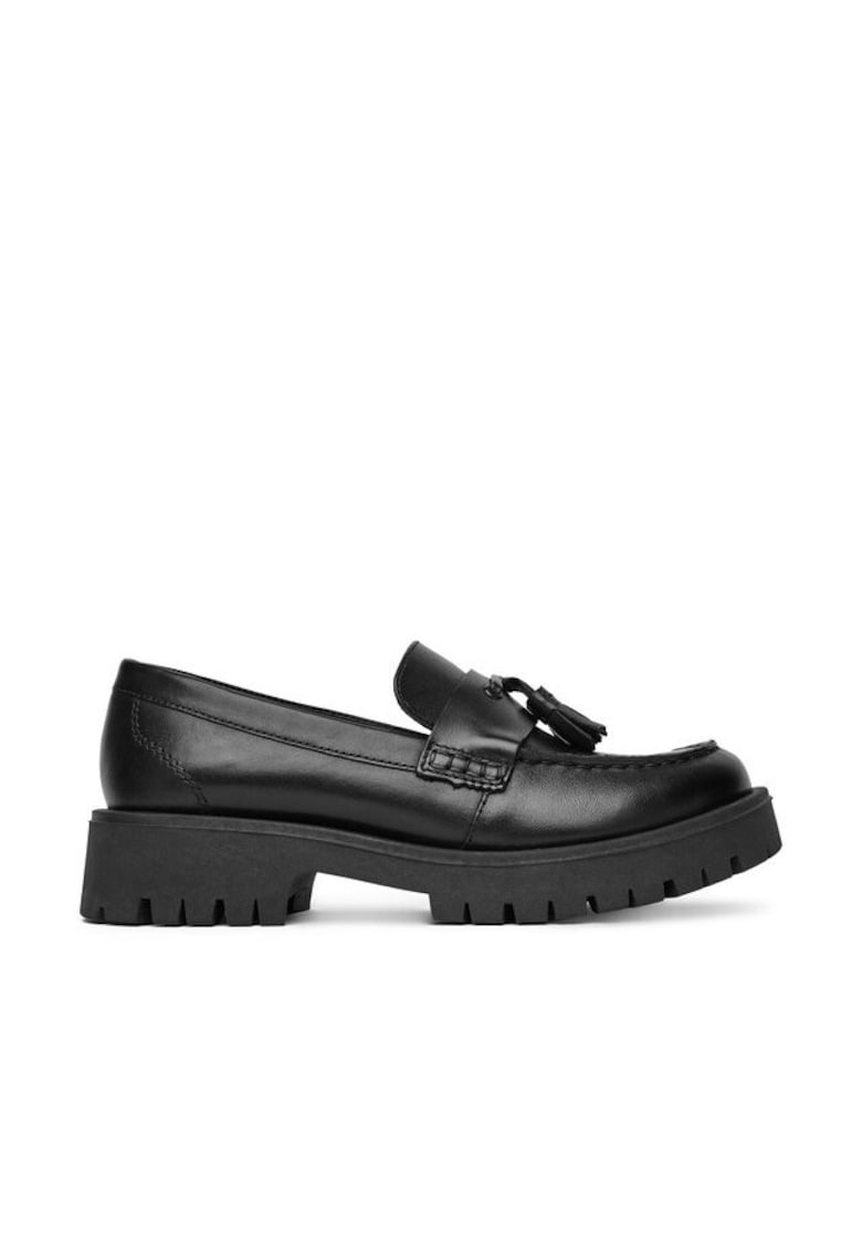 Mocasini dama - negru - piele naturala - ARC-F1091-05SB