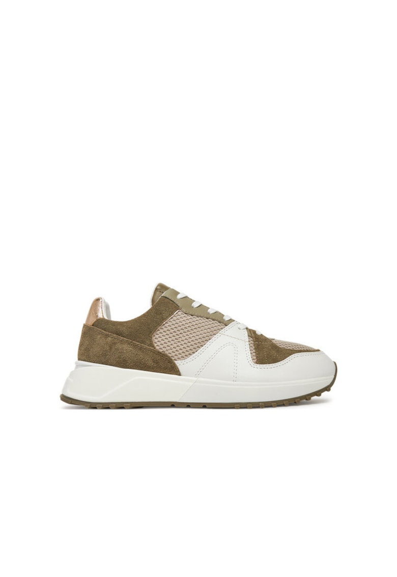 Adidasi 43S5JMFS1L - piele naturala - kaki/alb