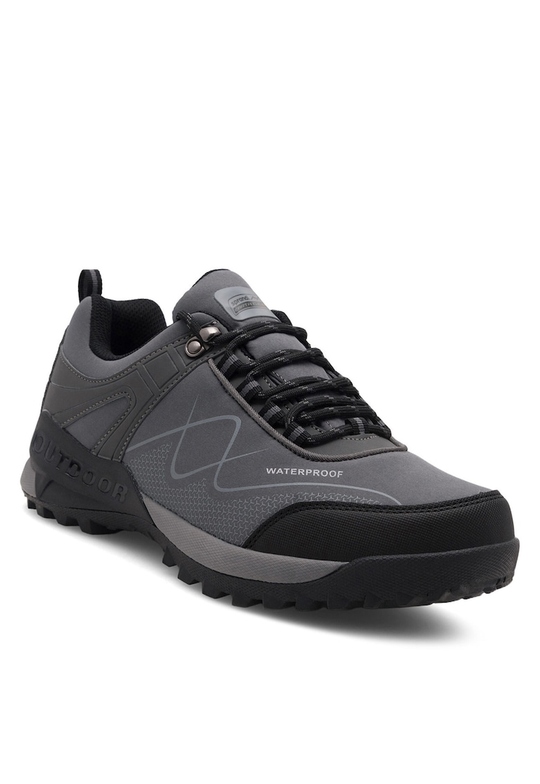 Pantofi sport barbati - CEO-MP86-19003 - trekking - gri - textil