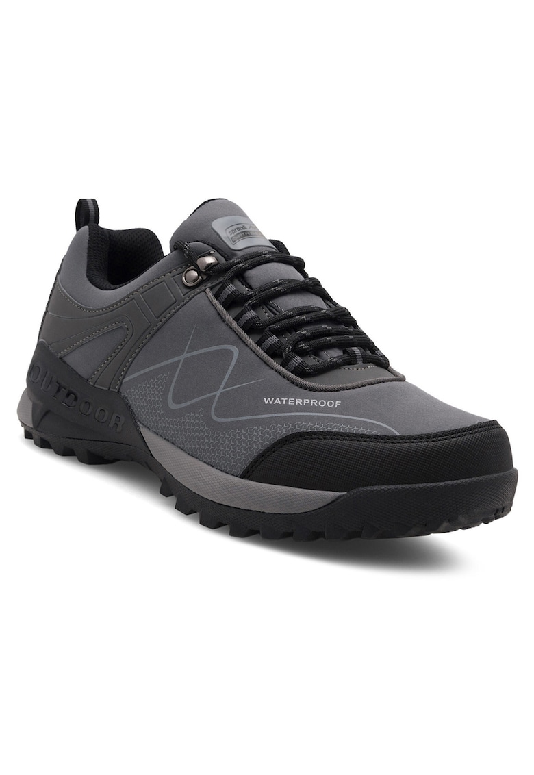 Pantofi sport barbati - CEO-MP86-19003 - trekking - gri - textil