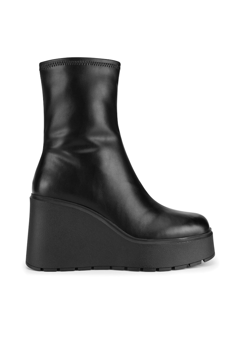 Botine dama CEO-HY60195-1 - negru - sintetic