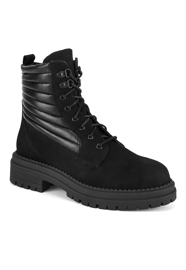 Ghete dama piele naturala - negru -