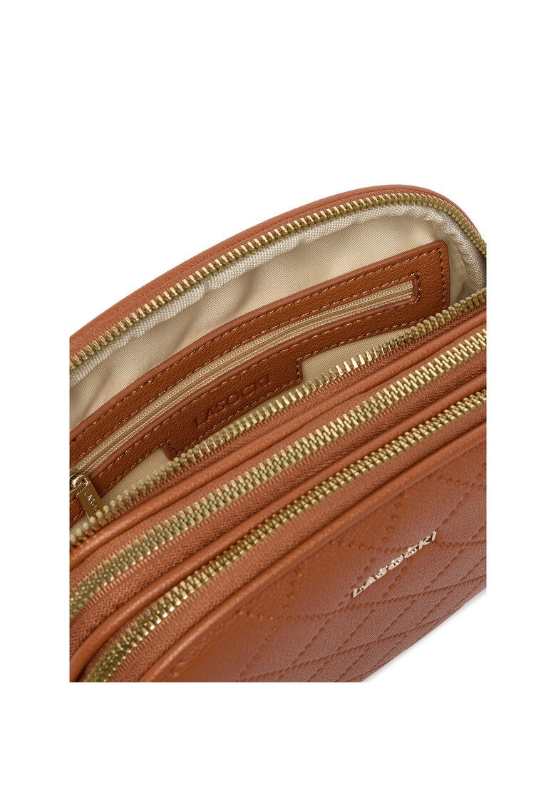 Geanta dama C-LSK-X-002-08 - culoare brown - material textil