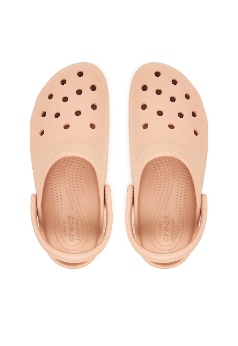 Papuci dama - 7AF Classic Platform - roz caramel - plastic