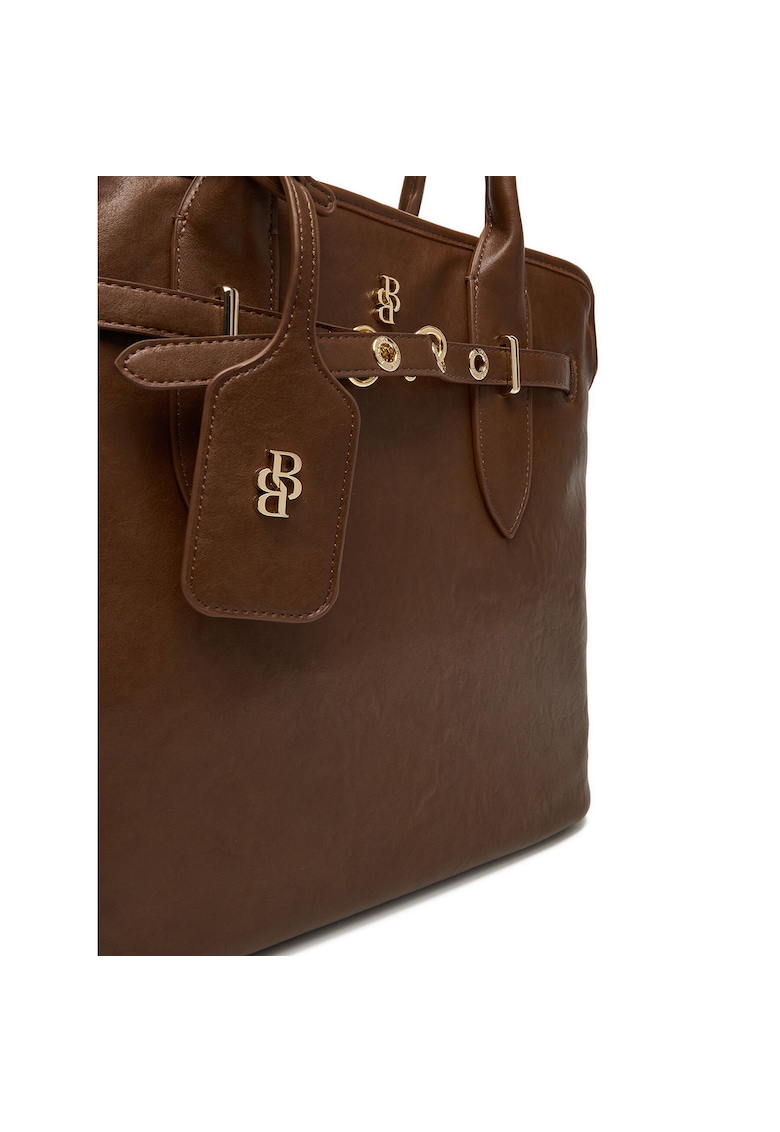 Geanta dama model C-ADIANA-LDA8066 - culoare brown - material textil.