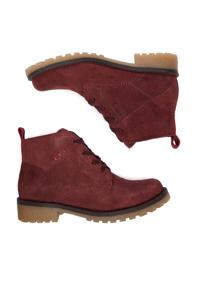 dama - bordeaux - piele naturala CEO-WI16-GIRO-08 - Rosu