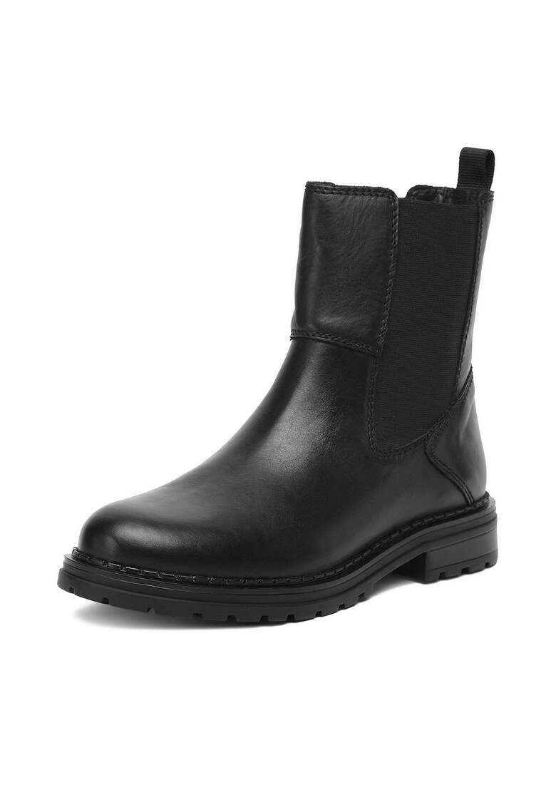 Botine dama - piele naturala - negru CEO-WI16-TIBILISI-01