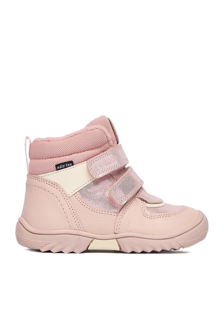 Ghete sport fete - piele naturala - roz