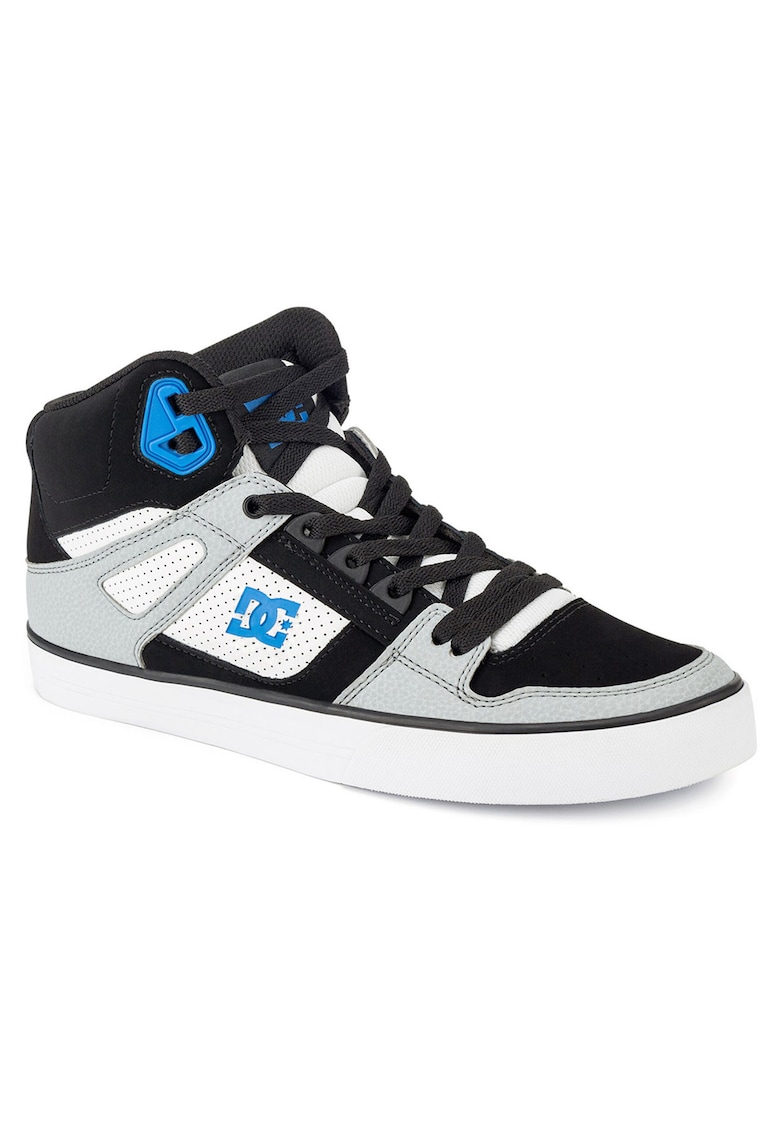 Tenisi barbati PURE HIGH-TOP WC ADY - piele naturala - multicolor