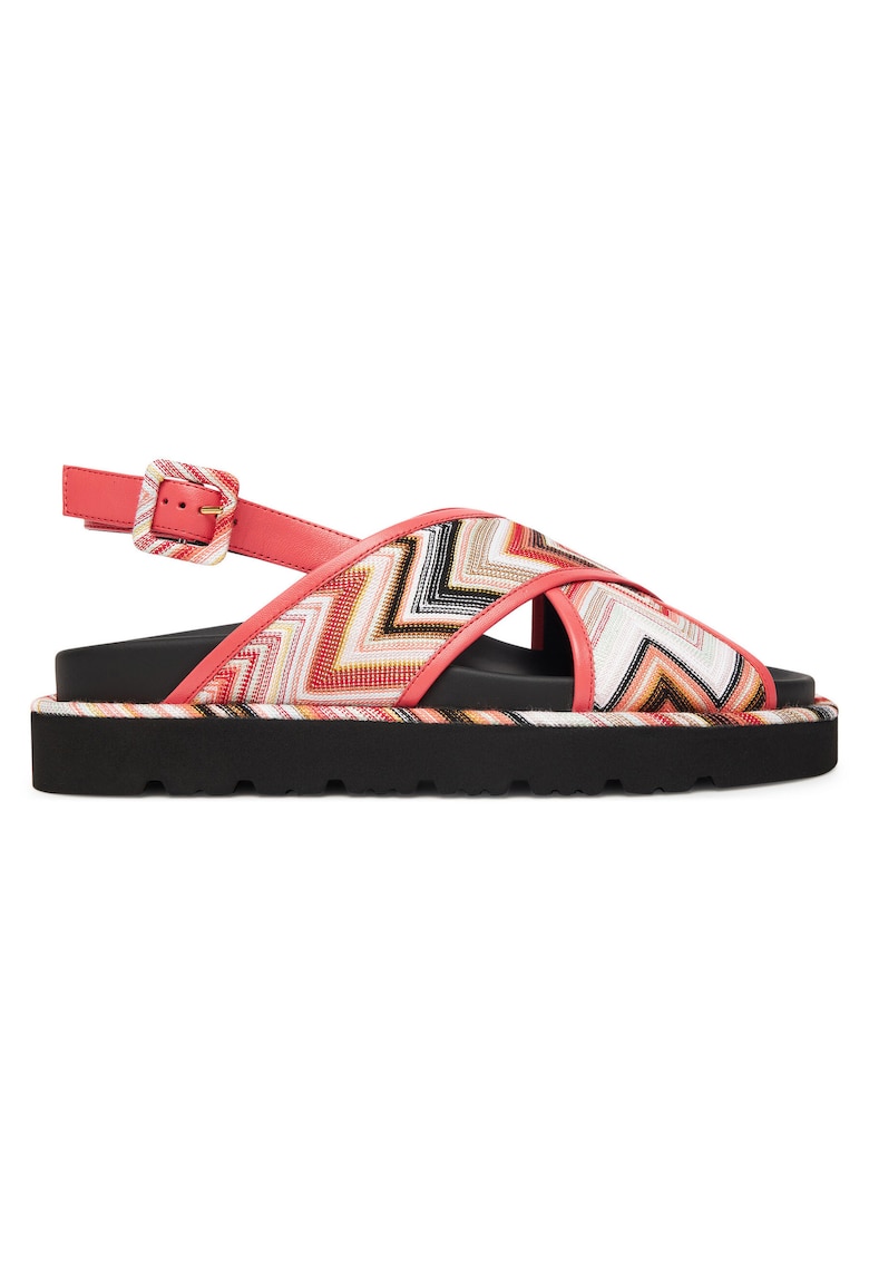 Sandale dama Wave PI - tesatura - multicolor