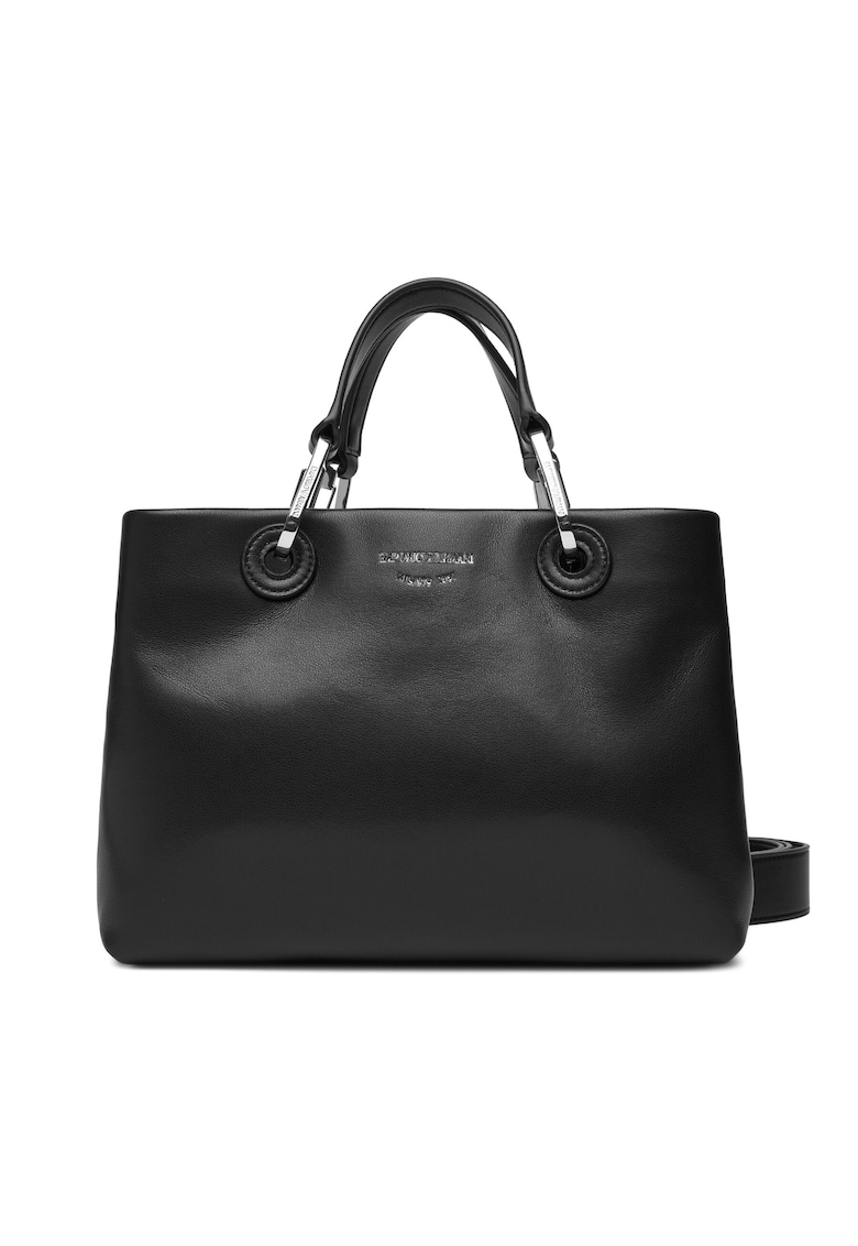 Emporio Armani Geanta dama neagra - din piele naturala - model EW000361 AF18673 UC0