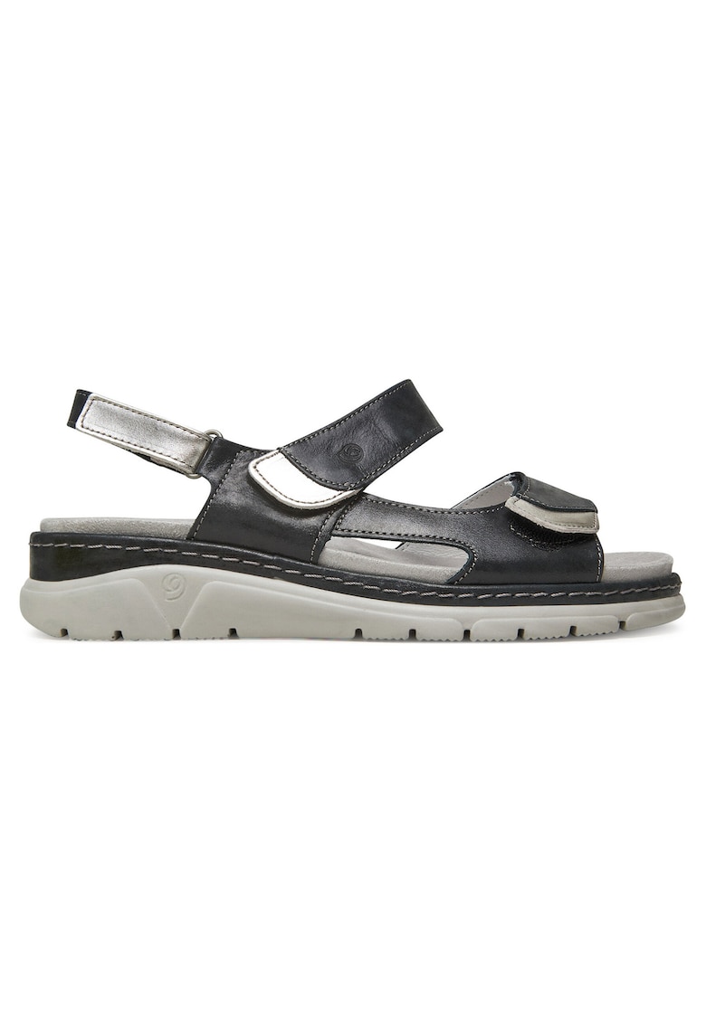 Sandale dama 710065-01 - negre - piele naturala